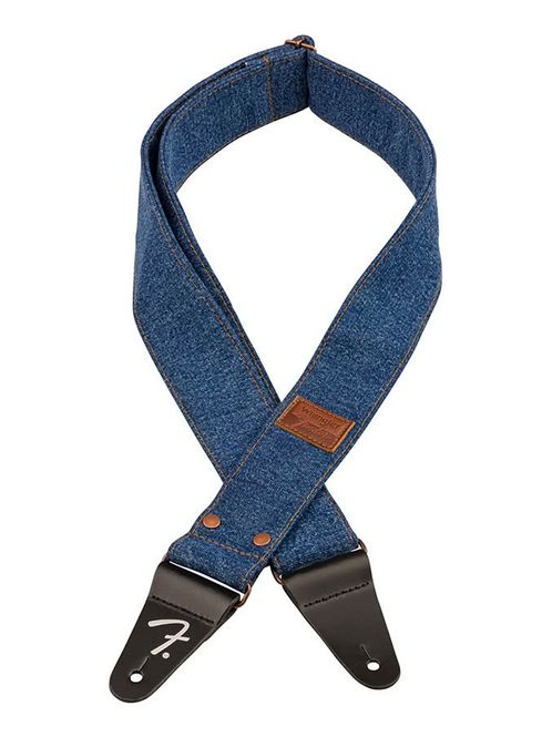 Hovedbilde Fender  Wrangler riveted denim strap, indigo