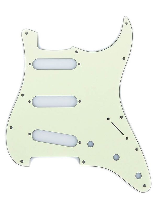 Fender GRP pickguard Strat®, SSS, 11 screw holes, 3