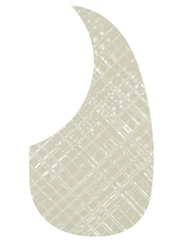 Boston AG-100 Pickguard Pearl White Webbing