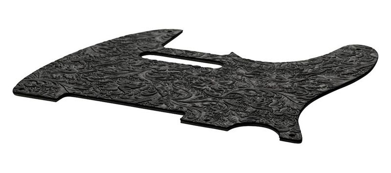 Fender  Waylon Jennings embossed leather pickguard, 5 screw