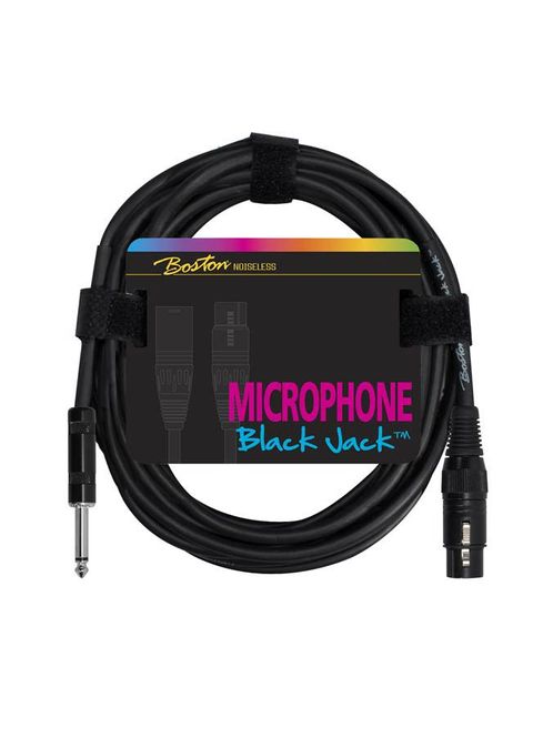 Hovedbilde Boston Black Jack Microphone Cable XLR (f) - Tele ...