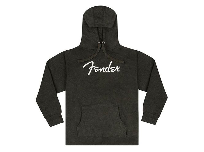 Hovedbilde Fender  spaghetti logo hoodie, grey heather, M