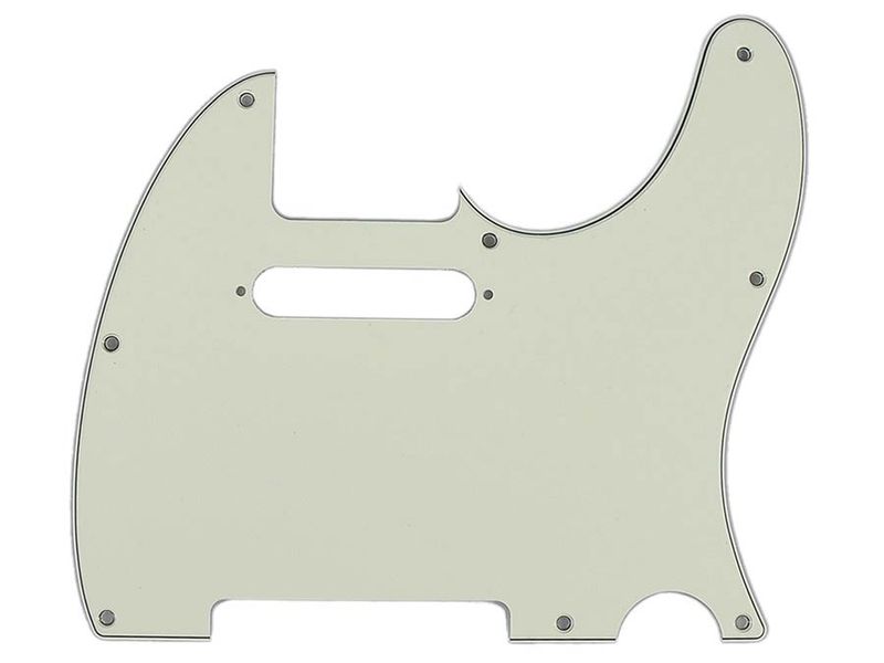 Fender GRP pickguard Standard Tele®, 8 screw holes,