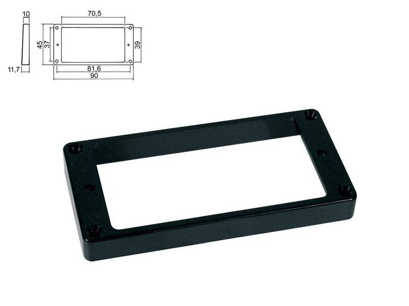 Boston HPF-02-TBK Pickup Mounting Ring