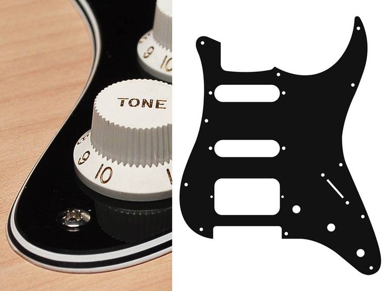 Boston ST-423 Pickguard Strat - Black