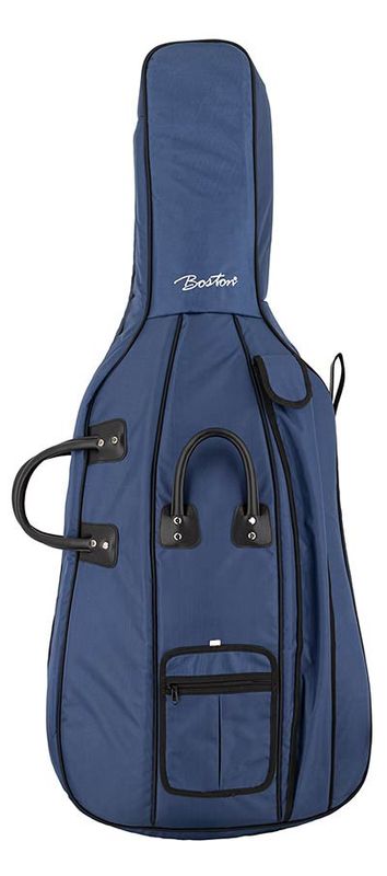 Boston cello bag 1/4, blue, 23mm padded
