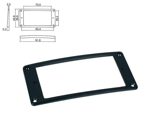 Hovedbilde Boston HPR-08-SBK Pickup Ring - Black