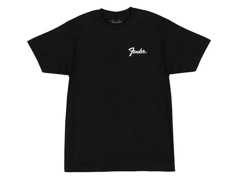 Fender  T-Shirts transition logo, black, S