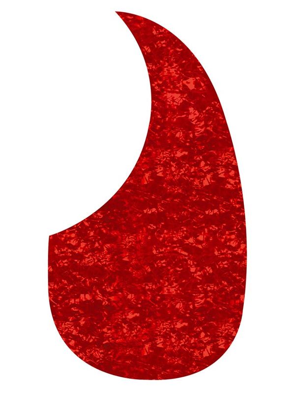 Boston AG-100 Pickguard Pearl Red