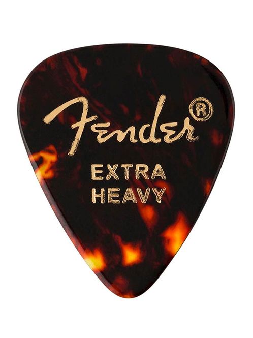 Hovedbilde Fender  351  tortoise shell picks, extra heavy, ...