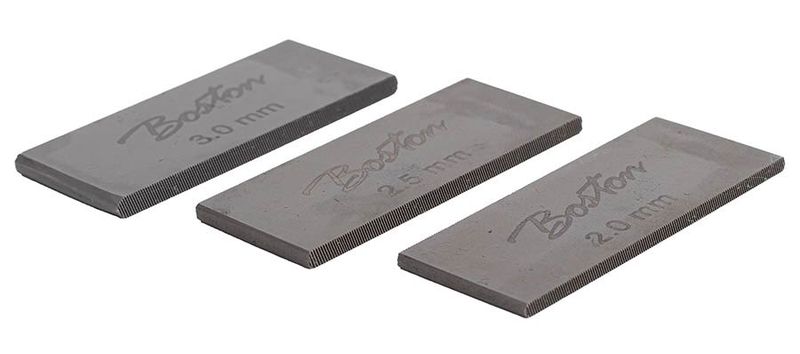 Boston bridge saddle slot file 5x 2cm - 3.0mm width