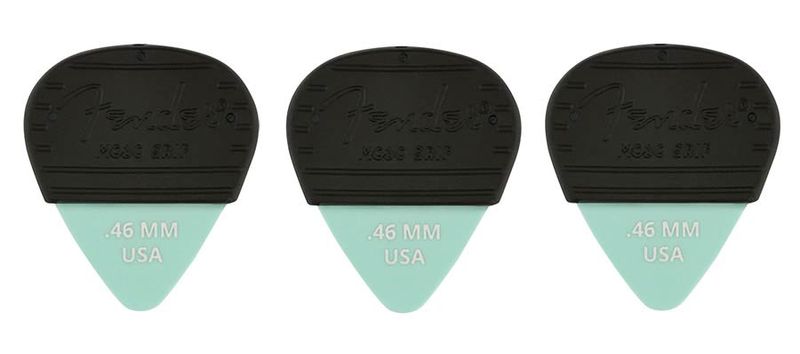 Fender  Mojo Grip picks, dura-tone delrin 0.46, 3-pack