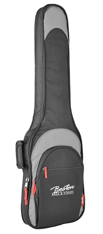 Boston Super Packer Gigbag 15 mm Bass Guitar Black/Grey