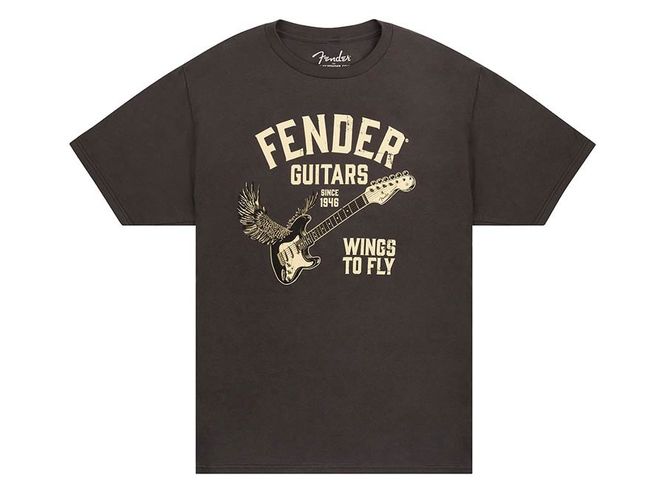 Hovedbilde Fender  Wings To Fly T-Shirt, vintage black, XL