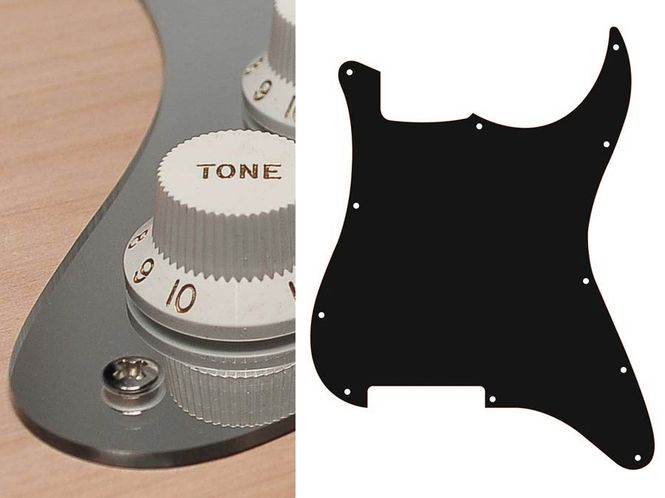 Hovedbilde Boston ST-200 Pickguard Strat - Mirror Chrome