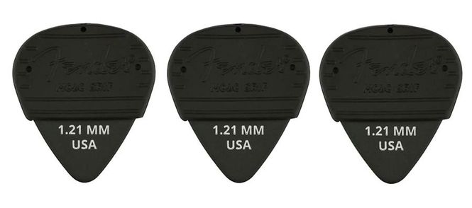 Hovedbilde Fender  Mojo Grip picks, dura-tone delrin 1.21, 3-pack