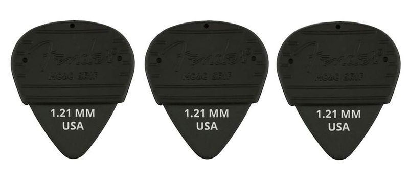 Fender  Mojo Grip picks, dura-tone delrin 1.21, 3-pack