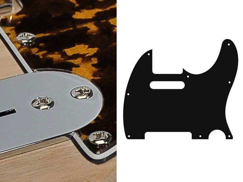 Boston TE-310 Pickguard Tele - Tiger Yellow