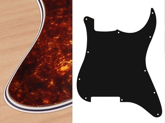 Hovedbilde Boston ST-400 Pickguard Strat - Tortoise
