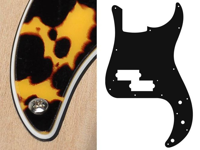 Hovedbilde Boston PB-315 Pickguard P-Bass - Wildcat Yellow