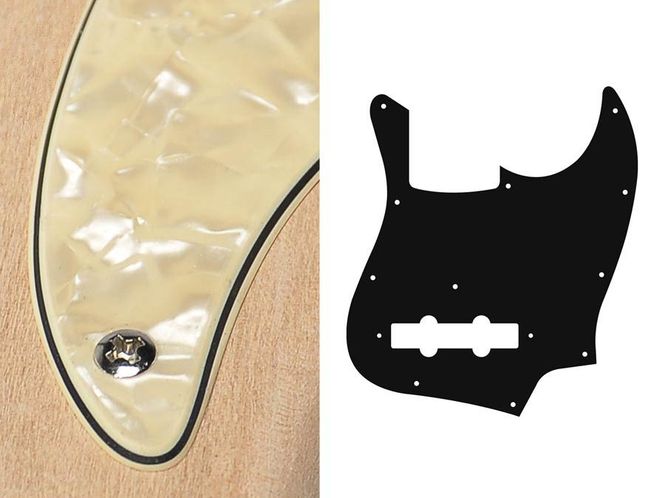 Hovedbilde Boston JB-310-PC Pickguard J-Bass - 3-ply Cream