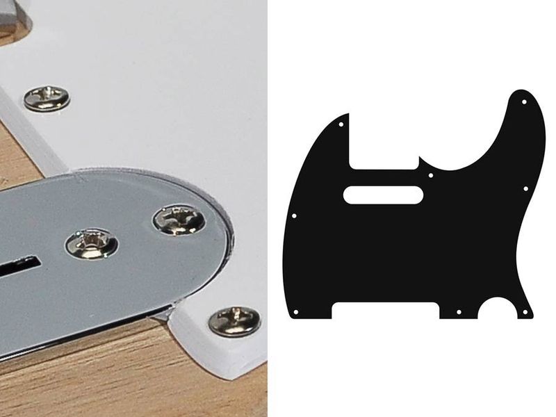 Boston TE-110 Pickguard Tele - White