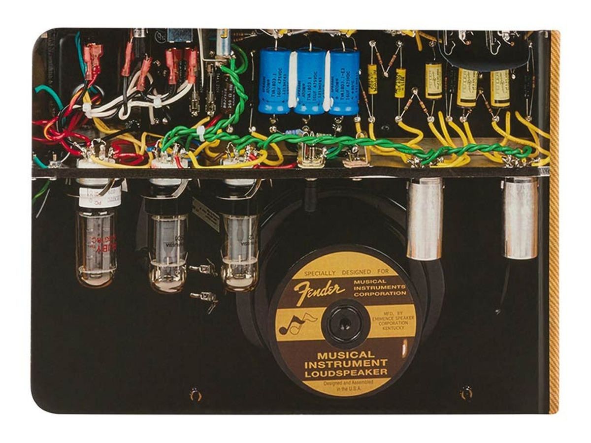 Fender  Custom Deluxe Tweed Amp notebook