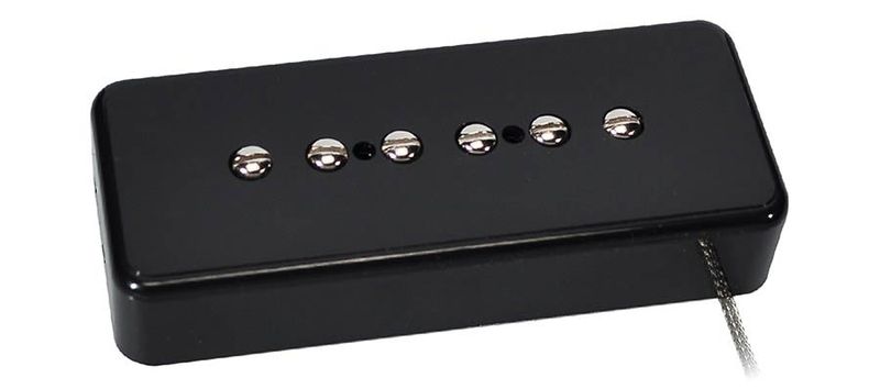 Boston VSB-46 Vintage Single Coil Bridge - Black