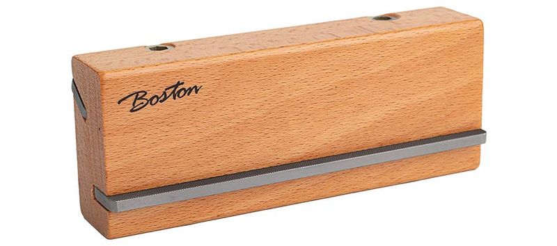 Boston fret beveling file (fret end trimming) 90 and 25 degrees
