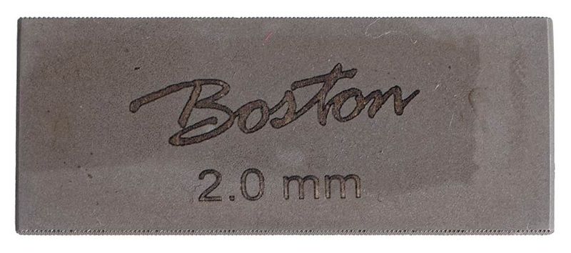 Boston bridge saddle slot file 5x 2cm - 2.0mm width