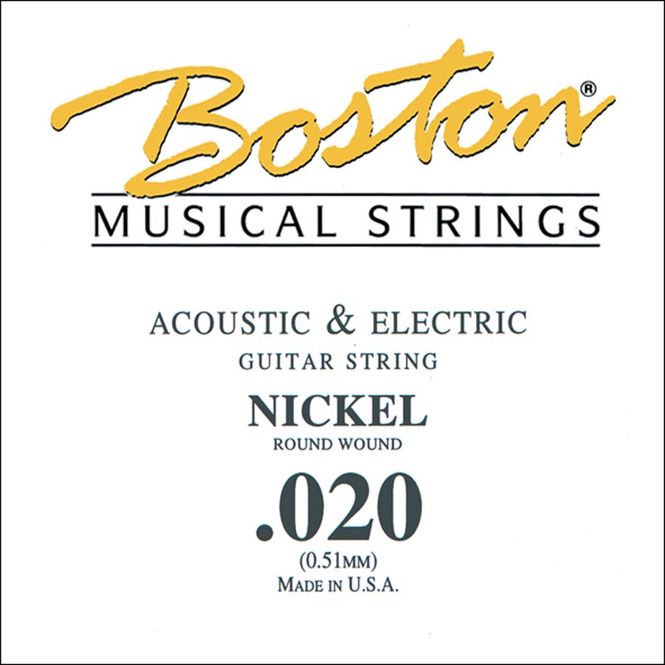 Hovedbilde Boston 020 Nickel Roundwound String