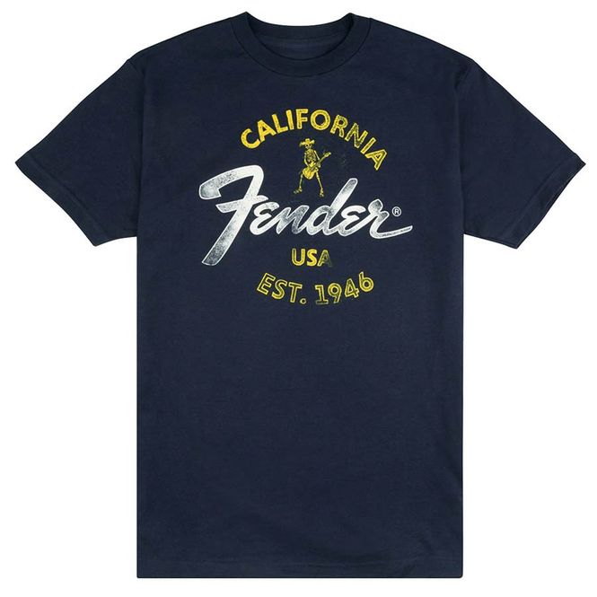 Hovedbilde Fender  T-Shirts Baja Blue, blue, L
