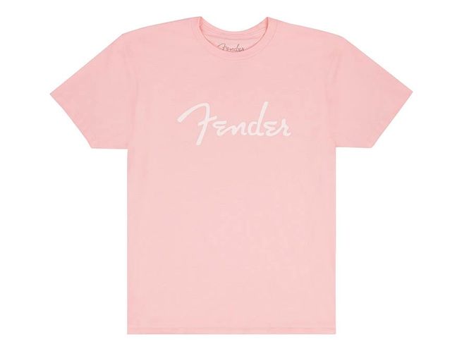 Hovedbilde Fender  T-Shirts spaghetti logo, shell pink, XL