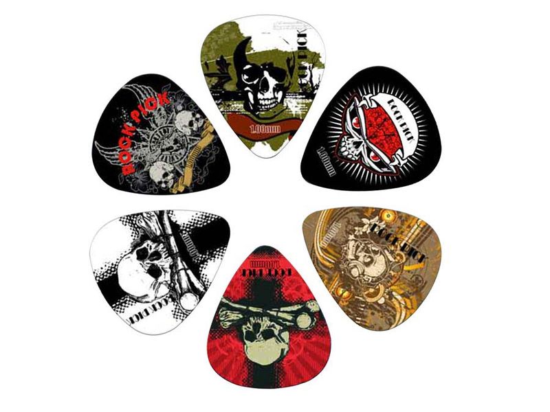 Boston BRP6-100 Rock Picks 1.00 mm (6-pack)