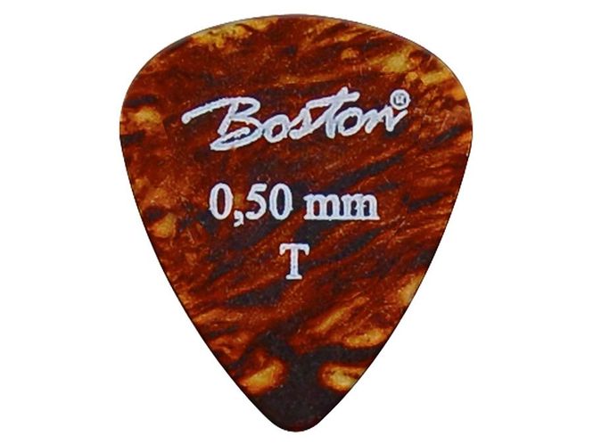 Hovedbilde Boston Celluloid Standard Teardrop Picks Tortoise ...