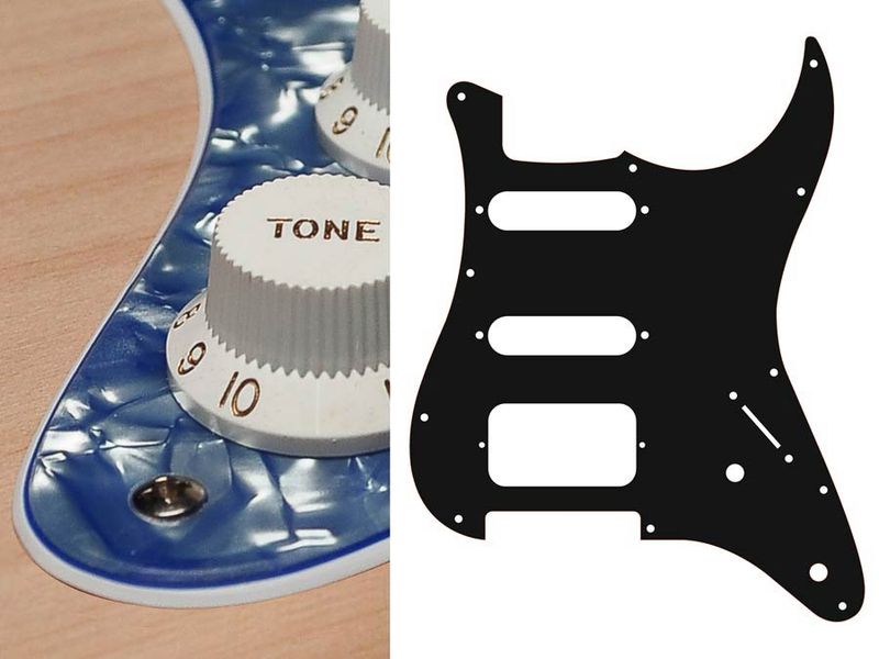Boston ST-322 Pickguard Strat - Pearl Violet