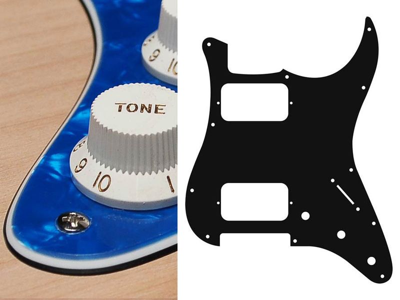 Boston ST-333 Pickguard Strat - Pearl Blue