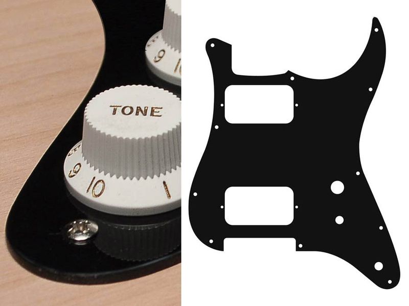 Boston ST-131 Pickguard Strat - Black