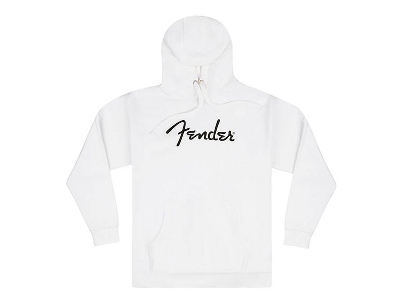 Fender  spaghetti logo hoodie, olympic white, XL
