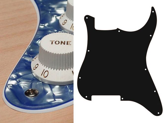 Hovedbilde Boston ST-300 Pickguard Strat - Pearl Violet