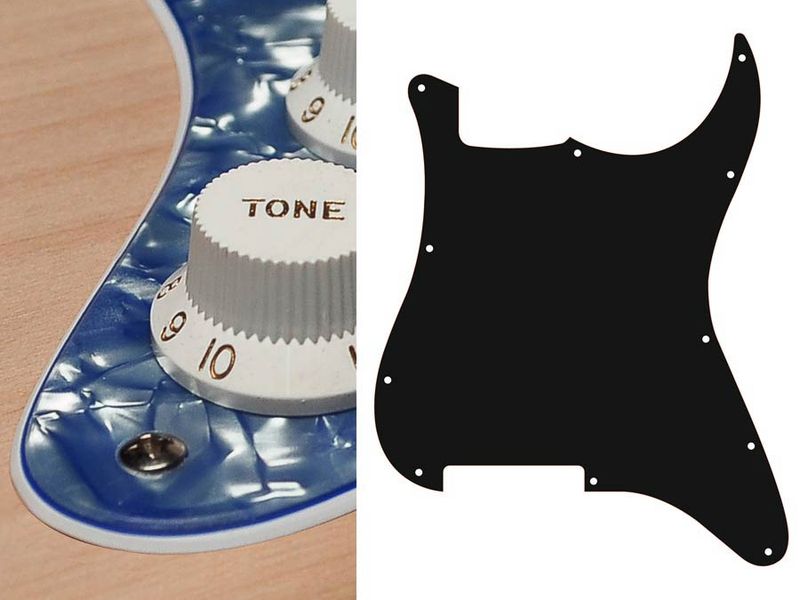 Boston ST-300 Pickguard Strat - Pearl Violet