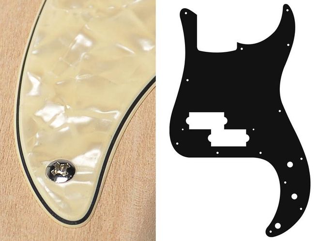 Hovedbilde Boston PB-315 Pickguard P-Bass - Pearl Cream