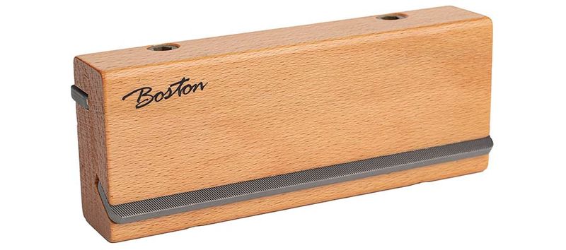 Boston fret beveling file (fret end trimming) 90 and 25 degrees