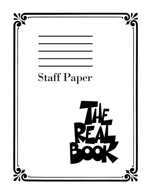 Hovedbilde The Real Book - Staff Paper
