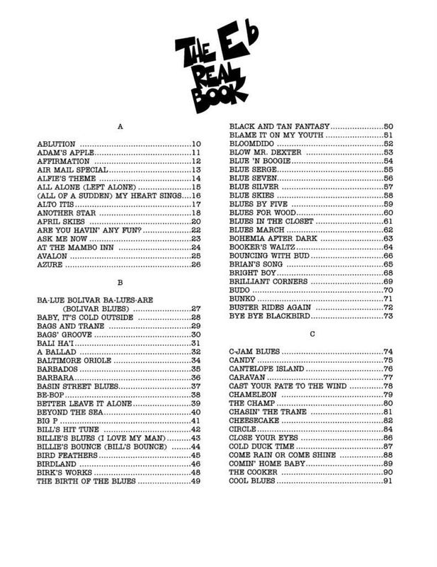 The Real Book - Volume II - Second Edition