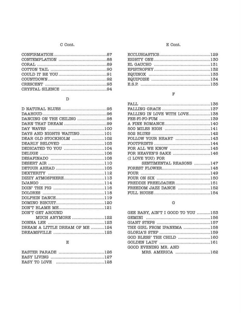 The Real Book - Volume I - Sixth Edition