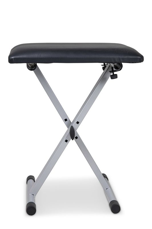 GEWA Keyboard bench VE4 silver-grey
