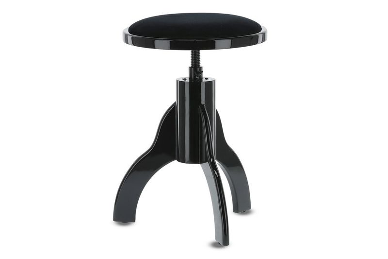 GEWA Piano Chair Deluxe Black highgloss