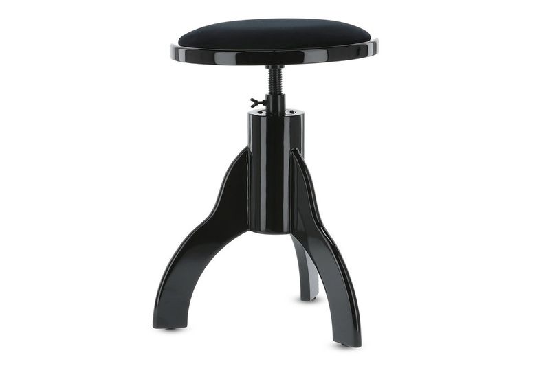 GEWA Piano Chair Deluxe Black highgloss