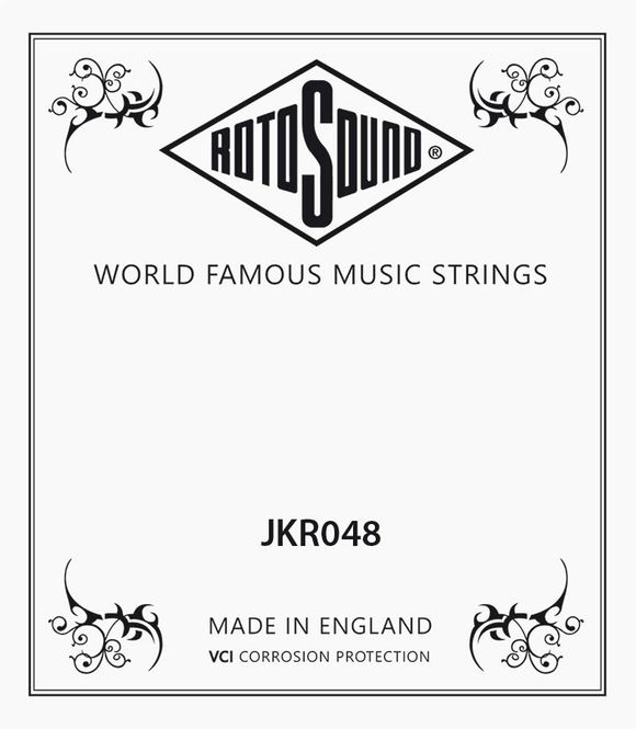 Hovedbilde Rotosound JKR048 Phosphor/Bronze Single String